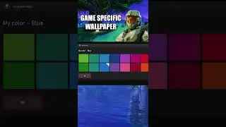 Xbox's Game Specific Dynamic Wallpaper