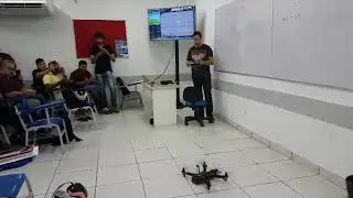 Acidente com DRONE na sala de aula