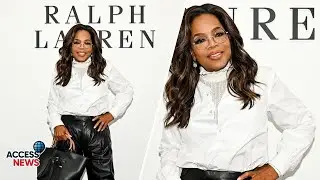 🌟✨ Oprah Winfrey Shines at Ralph Lauren Spring Show in NYC ✨🌟