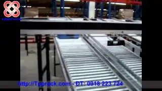 Kệ chứa h&agrave;ng, kệ di động, tủ di động, Mobile rack, interroll rack, tpprack.com