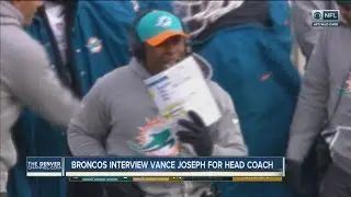 Elway interviews Vance Joseph, says he has 'great leadership qualities'