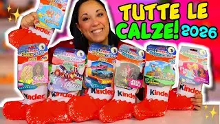 Apro TUTTE le CALZE BEFANA KINDER 2026