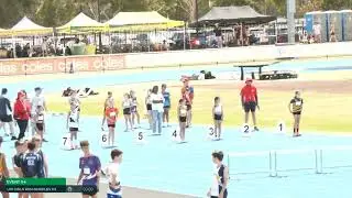 Girls U10 60m Hurdles Heat 2: 2025/26 State Combined Event Championships