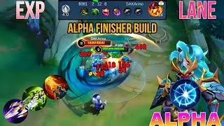 ⚡ Alpha vs Thamuz &ndash; Non-Stop EXP Lane Fight ! Best emblem for alpha