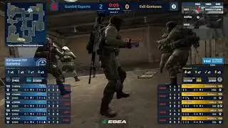 Gambit - Evil Geniuses - IEM Summer 2021 - Map 1 - De_Dust2 (RUSSIAN) #gambitesports #evilgeniuses