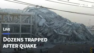 🔴Live: Dozens trapped after Bangkok skyscraper collapses from powerful earthquake | AFP