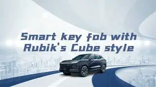 Jetour Dashing | Smart Key Fob With Rubik&rsquo;s Cube Style