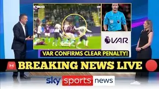 VAR ADMITS COSTLY ERROR: MANCHESTER UNITED DEPRIVED A CRUCIAL WIN AGAINST BURNLEY! SKY NEWS REPORTS!