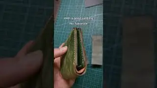 500, 900, and 1500 grit sanding on veg-tan leather. Then Tokonole. Leathercraft