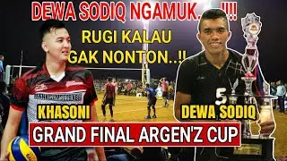 FINAL TERMBLEDOSS.. DEWA SODIQ,AGUS TEPOS MEMBANTAI KHASONI, DEDE FINAL ARGENZ CUP BANJAREJO MAGETAN