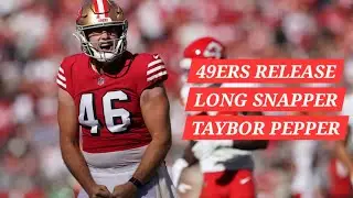 49ers Release Long Snapper Taybor Pepper