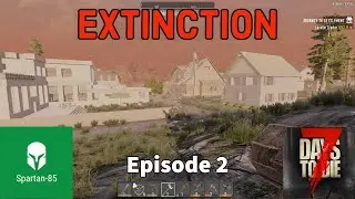 7 Days to Die - Extinction - Day 2 - Alpha 18 - Fallout Mods - Nitrogen Map