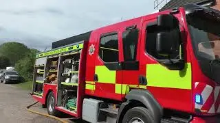 *NEW* Cumbria Fire & Rescue Appliance Blue Light Demo