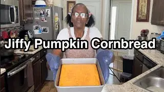 Jiffy Pumpkin Cornbread| Jiffy Cornbread Hack | @cookingsemi-homemadewithjoyce