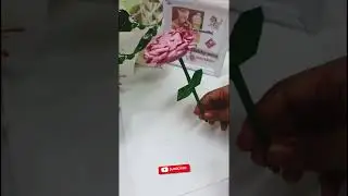 Paper Rose 🌹/How to Make Rose From Paper 🌹🌹