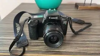 Canon EOS 1000FN 35mm SLR Film Camera & 35-80mm Lens - Tested, Vintage Photography Gear,