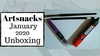 Artsnacks January 2020 Unboxing