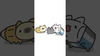 Eraser shavings Bugcat #capoo #カプー