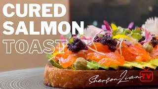 HOW TO: Home Cured Salmon Toast | Sherson Lian