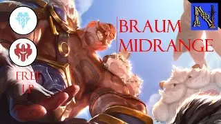 BUFFED BRAUM MIDRANGE | NEW PATCH | SEASON OF FORTUNE | LEGENDS OF RUNETERRA | LOR
