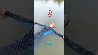 He Turned His Body Into a Fishing Trap 😳