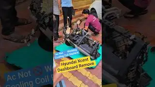 Xcent cooling coil replace | dashboard remove hyundai Xcent |  #xcent #hyundai #coolingcoil