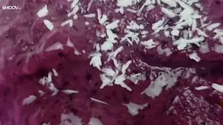 BLUEBERRY BLUSH SMOOVIE - DELICIOUS ANTIOXIDANT SMOOTHIE - ACAI BOWL