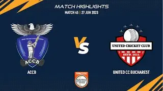 Match 45 - ACCB vs UCCB | Highlights | FanCode ECS Romania | 27 June 2023 | ECS23.519