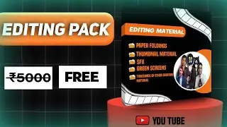 Every YouTuber Must Have This High- quality Viral Editing PACK!