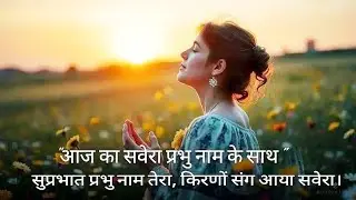 प्रभु नाम का सवेरा | मन को शांति देने वाला Morning Bhajan