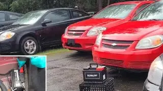 Замена аккумулятора на Chevrolet Cobalt 2009 года выпуска/последний взгляд перед отправкой в ​​но...