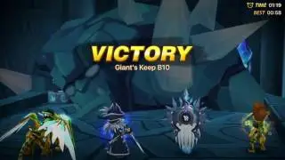 Giants B10 Speed Team 1min 19sec
