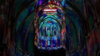 ✨Luminiscence Barcelona. Immersive journey inside a Gothic basilica