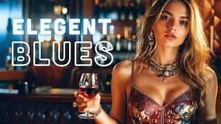 Elegant Blues Instrumental Music - Tranquil Relaxing & Soothing Blues Whiskey Woman and Men