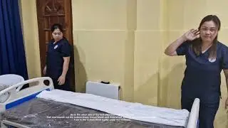 Bed Making ( Open and Close ) Rosemarie Angelica Del Rosario and Roseann Baay