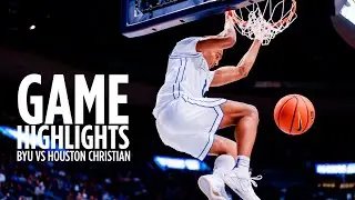 BYU vs Houston Christian | Game Highlights | November 6, 2023