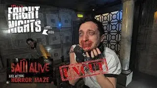 Thorpe Park Fright Nights 2018 - Saw Alive - Uncut