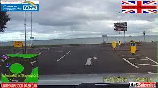 FIFE COUNCIL COMPANY VAN DRIVER DOESN'T GIVE WAY TO TRAFFIC FROM THE RIGHT