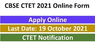 ctet notification 2021 latest news/CTET 2021/CTET 2021 notification out/CBSE CTET/CTET 2021 update
