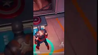 When Captain America finds his Shield in the IO Base! #shorts #fortnite