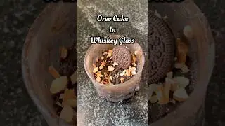 Just a whisky glass 😳🍰2-Minute Cake that HITS DIFFERENT 🔥 | #shorts #food #cake #whiskey