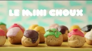 How to Make Mini Choux - Raspberry Pastry Cream Recipe