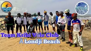 Team Kribi Vélo Club à Londji Beach