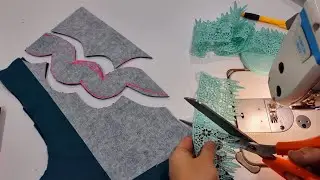 لأول مرة في قناتي/تصميم صدر دشداشة راقي و حلو / مقاس  XXL