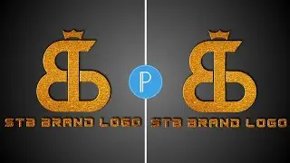 Professional Logo Design Pixellab Tutorial #Crazysingh