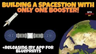 Making a space station with only one booster || spaceflight simulator