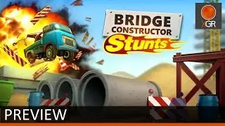 Preview - Bridge Constructor Stunts - Xbox One Gameplay [1080p60fps Recording]