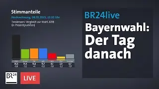 Landtagswahl Bayern - Der Tag danach | BR24live