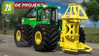 LS25 0€ Challenge: Das PROBLEM mit dem TOTHOLZ #02 | 0€ Projekt im Farming Simulator 25