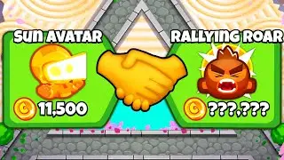 This NEW Super Monkey Strategy is Insane... (Bloons TD Battles 2)